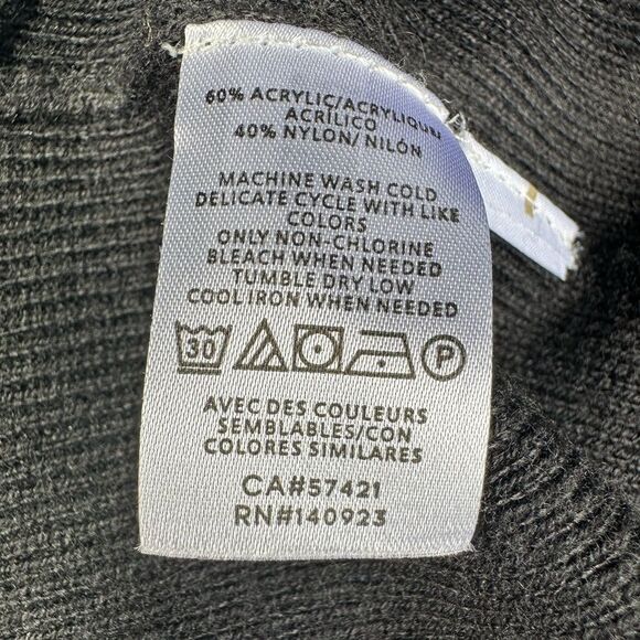 Elegant Black Turtleneck Dress - Picture 10 of 10